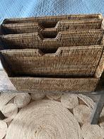 Flamant Birma Rieten Lektuur Mand, Ophalen, Gebruikt