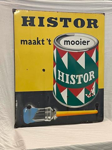 Emaille Histor Bord  ( de grote versie ) beschikbaar voor biedingen