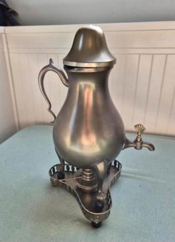 Vintage Tinnen Koffiekan met Tapkraan beschikbaar voor biedingen