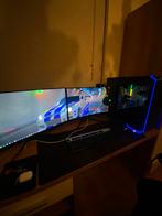 Gaming Setup || Pc - 2 monitoren - accesoires etc., AMD Ryzen 5 3600, Met videokaart, 4 Ghz of meer, SSD