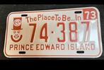 Canada PEI license-plate/kentekenplaat, Ophalen of Verzenden