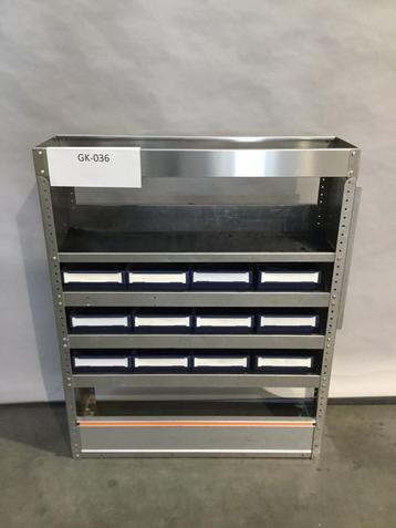 Aluminium bedrijfswagen inrichting GK-036 beschikbaar voor biedingen