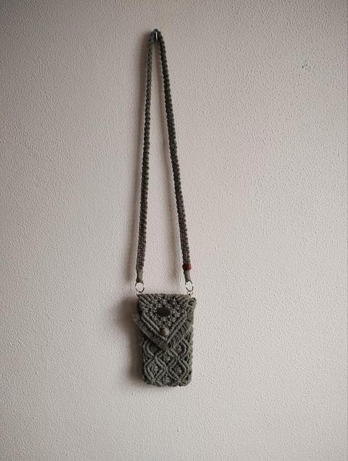 Macramé telefoontasje. Sisters Forever., Sieraden, Tassen en Uiterlijk, Tassen | Damestassen, Nieuw, Shopper, Ophalen of Verzenden