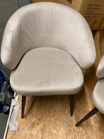 Nieuw-Stoel-Beige-2 Stuks, Huis en Inrichting, Stoelen, Ophalen, Nieuw, Overige kleuren, Eén