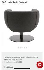 B&B ITALIA TULIP FAUTEUIL, Huis en Inrichting, Fauteuils, 100 tot 125 cm, Ophalen of Verzenden, Zo goed als nieuw, 100 tot 125 cm