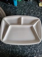 Wit Verdeeld Bord 8x, Huis en Inrichting, Keuken | Servies, Ophalen, Zo goed als nieuw, Bord(en), Effen