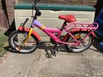 Kinderfiets 16 inch, Fietsen en Brommers, Fietsen | Meisjes, Ophalen, Gebruikt, Loekie, Handrem