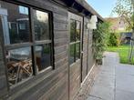 Mooie houten garage schuur tuinhuis 100% goed 7x3m, Ophalen, Schuur, 2 ramen, 500 cm of meer
