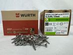 Hardhoutschroeven RVS grote partij Würth 4,5x40/22 500 stuks, Ophalen, Schroeven, Nieuw, Minder dan 50 mm