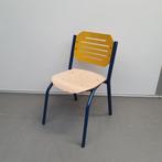set 6x Presikhaaf kantinestoelen houten zitting gebruikt!, Ophalen of Verzenden, Gebruikt, Bruin, Vijf, Zes of meer stoelen