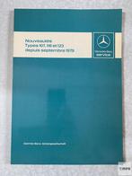 Mercedes-Benz Service Types 107 116 123 1979 Français, Ophalen of Verzenden