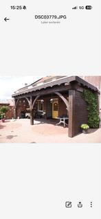 Mooie houten overkapping, Ophalen, 250 tot 500 cm, Overige typen, Zonder ramen