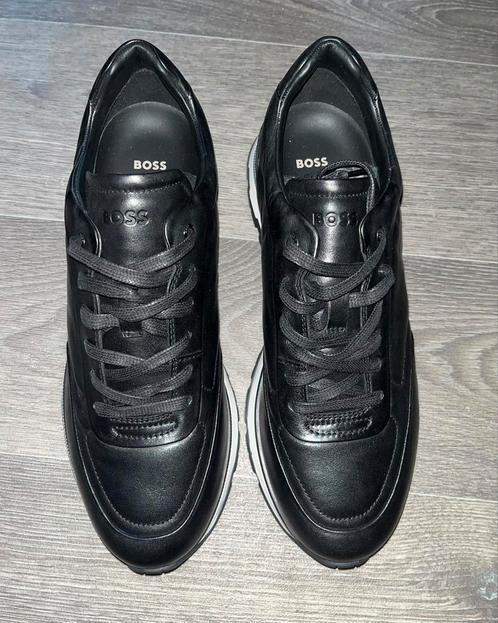 Stijlvolle BOSS herenschoenen - Zwart, Kleding | Heren, Schoenen, Nieuw, Zwart, Ophalen of Verzenden