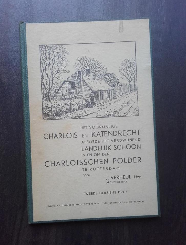 archief polder Charlois Katendrecht Rotterdam geschiedenis, Boeken, Geschiedenis | Stad en Regio, Zo goed als nieuw, Ophalen of Verzenden