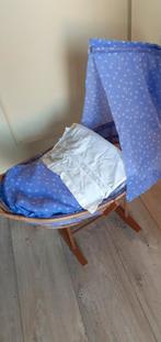 Schommel wiegje + Wildebrass pop, Kinderen en Baby's, Ophalen, Zo goed als nieuw, Babypop