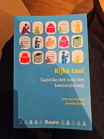 Rijke Taal - Taaldidactiek Basisonderwijs, Zo goed als nieuw, Alpha, Erna van Koeven, Anneke Smits, HBO