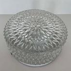 vintage jaren 60 plafonniere/ lamp, Vintage, Ophalen of Verzenden, Zo goed als nieuw, Glas