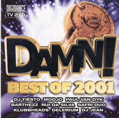 Dubbel CD DAMN! Best of 2001, Cd's en Dvd's, Cd's | Dance en House, Zo goed als nieuw, Dance Populair, Ophalen of Verzenden