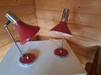 Twee vintage bureau lampen, Ophalen of Verzenden