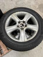 Volkwagen touareq velgen met winterbanden michelin, Ophalen, 18 inch, 255 mm, Banden en Velgen