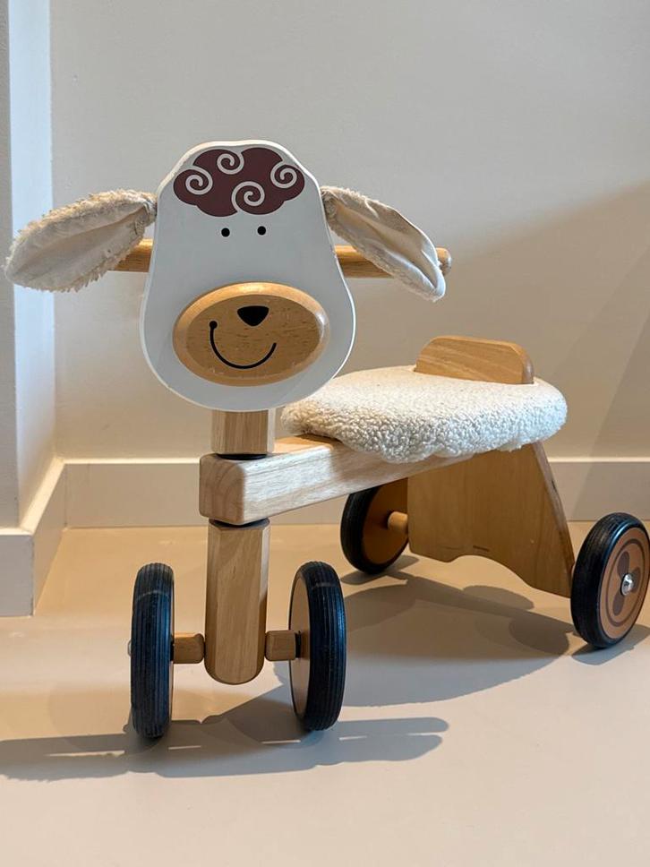 I’m Toy Houten Loopfiets Schaap, Kinderen en Baby's, Speelgoed | Buiten | Voertuigen en Loopfietsen, Gebruikt, Loopfiets, Ophalen