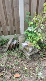 tuin tegels diverse maten, Ophalen, Gebruikt, Minder dan 5 m², Beton