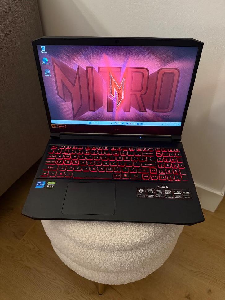 Acer Nitro Game Laptop | 3050 | 144Hz, Computers en Software, Windows Laptops, Zo goed als nieuw, 15 inch, SSD, 2 tot 3 Ghz, 16 GB