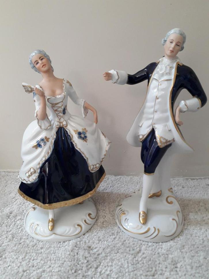Royal Dux rare porcelein set danser danseres vintage, Antiek en Kunst, Antiek | Porselein, Ophalen of Verzenden