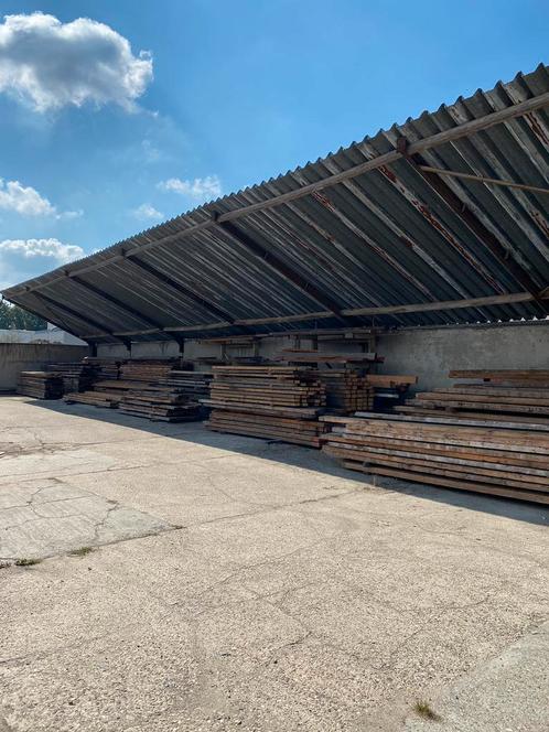 Grote voorraad balkhout/gordingen, Doe-het-zelf en Verbouw, Hout en Planken, Gebruikt, Balk, Vuren, 300 cm of meer, 50 mm of meer