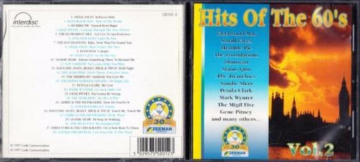 HITS OF THE 60'S, Cd's en Dvd's, Cd's | Verzamelalbums, Zo goed als nieuw, Pop, Ophalen of Verzenden