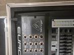 Behringer Europower PMP6000 Mengpaneel met cast, Ophalen of Verzenden, Zo goed als nieuw, 10 tot 20 kanalen, Microfooningang