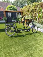 Electrice ouder kind tandem  co pilot, Fietsen en Brommers, Fietsen | Tandems, Ophalen, Minder dan 10 versnellingen, Gebruikt
