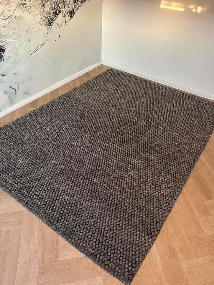 Brinker New Loop wol 170/230 vloerkleed bolletjes, Huis en Inrichting, Stoffering | Tapijten en Kleden, Nieuw, 150 tot 200 cm