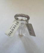 NIEUW: Ti Sento zilveren ring met zirkonia's - maat 58 / 18., 18 tot 19, Verzenden, Nieuw, Dame