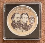 Penning - KONING WILLEM III en PRINS WILLEM., Ophalen of Verzenden, Overige materialen, Nederland