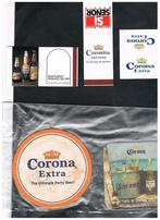 BIERVILTJES CORONA, Verzenden, Zo goed als nieuw, Viltje(s), Overige merken