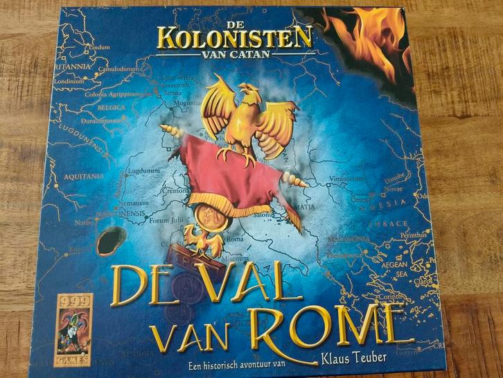 Kolonisten van Catan: De Val van Rome nieuw!, Hobby en Vrije tijd, Gezelschapsspellen | Bordspellen, Zo goed als nieuw, Drie of vier spelers
