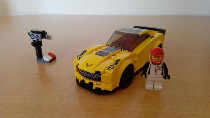 Lego Chevrolet Corvette Z06, Kinderen en Baby's, Speelgoed | Duplo en Lego, Zo goed als nieuw, Lego, Complete set, Ophalen of Verzenden