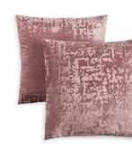 Twee luxueuze Sierkussens Oudroze NIEUW, Ophalen of Verzenden, Zo goed als nieuw, Roze, Vierkant