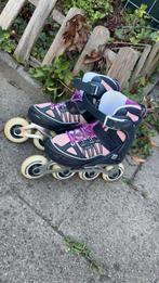 Skeelers roze paars, Ophalen, Zo goed als nieuw, Inline skates 4 wielen, Overige merken