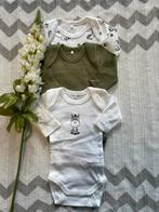 NIEUW, set van 3 rompers met lange mouw van Name It, maat 50, Nacht- of Onderkleding, Nieuw, Ophalen of Verzenden, Name IT