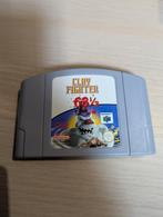 Clay Fighter 63 1/3 N64, Spelcomputers en Games, Games | Nintendo 64, Vechten, 1 speler, Ophalen of Verzenden, Zo goed als nieuw