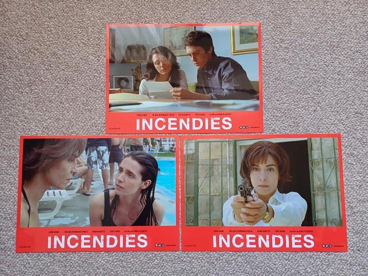 INCENDIES      lobbycard set., Verzamelen, Posters, Nieuw, Film en Tv, A1 t/m A3, Verzenden