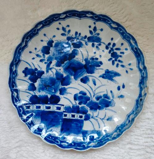 Groot antiek Chinees bord, Antiek en Kunst, Antiek | Wandborden en Tegels, Ophalen of Verzenden