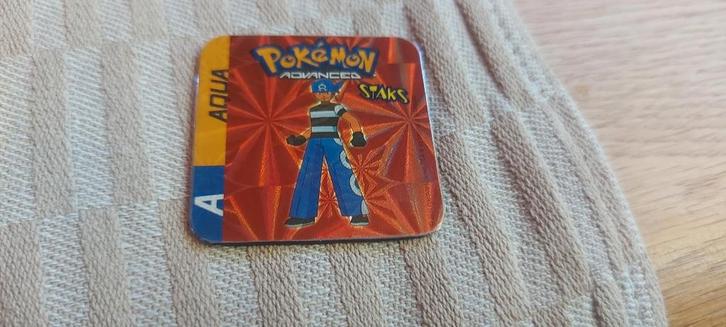 magneet speelgoed pokemon panini staks Team Aqua holo, Kinderen en Baby's, Speelgoed | Educatief en Creatief, Ophalen of Verzenden