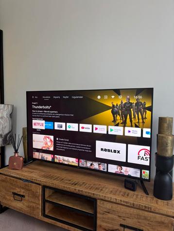 CHiQ U55QG7C – 55 inch 4K QLED Smart TV  Android TV beschikbaar voor biedingen