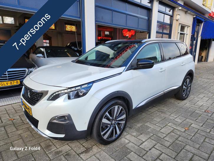 Peugeot 5008 1.2 PureTech Allure 7p NL AUTO /FULL OPTIONS, Auto's, Peugeot, Bedrijf, Te koop, ABS, Achteruitrijcamera, Airbags