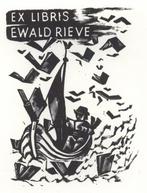Ex Libris Duitsland Johannes Lebek, Antiek en Kunst, Kunst | Etsen en Gravures, Verzenden
