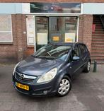 Opel Corsa 1.4 16V 2009 Airco/Nwe APK/Trekhaak/Cruise cntrl, Voorwielaandrijving, 4 cilinders, Blauw, Origineel Nederlands