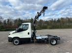 Iveco Daily 40C17 BE TREKKER 9.1 TON MET KRAAN EURO 5 (57.00, Auto's, Bestelauto's, Origineel Nederlands, Te koop, Iveco, Gebruikt